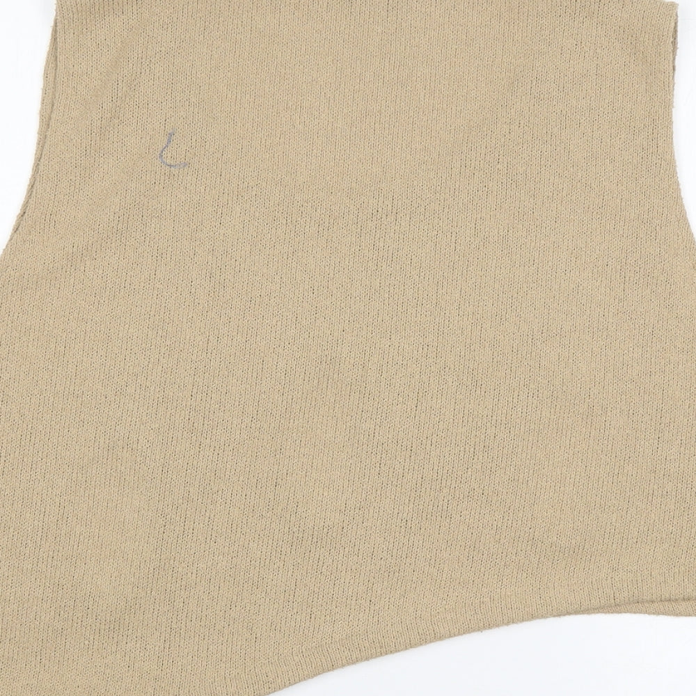 Classics Womens Beige   Jersey Tank Size S