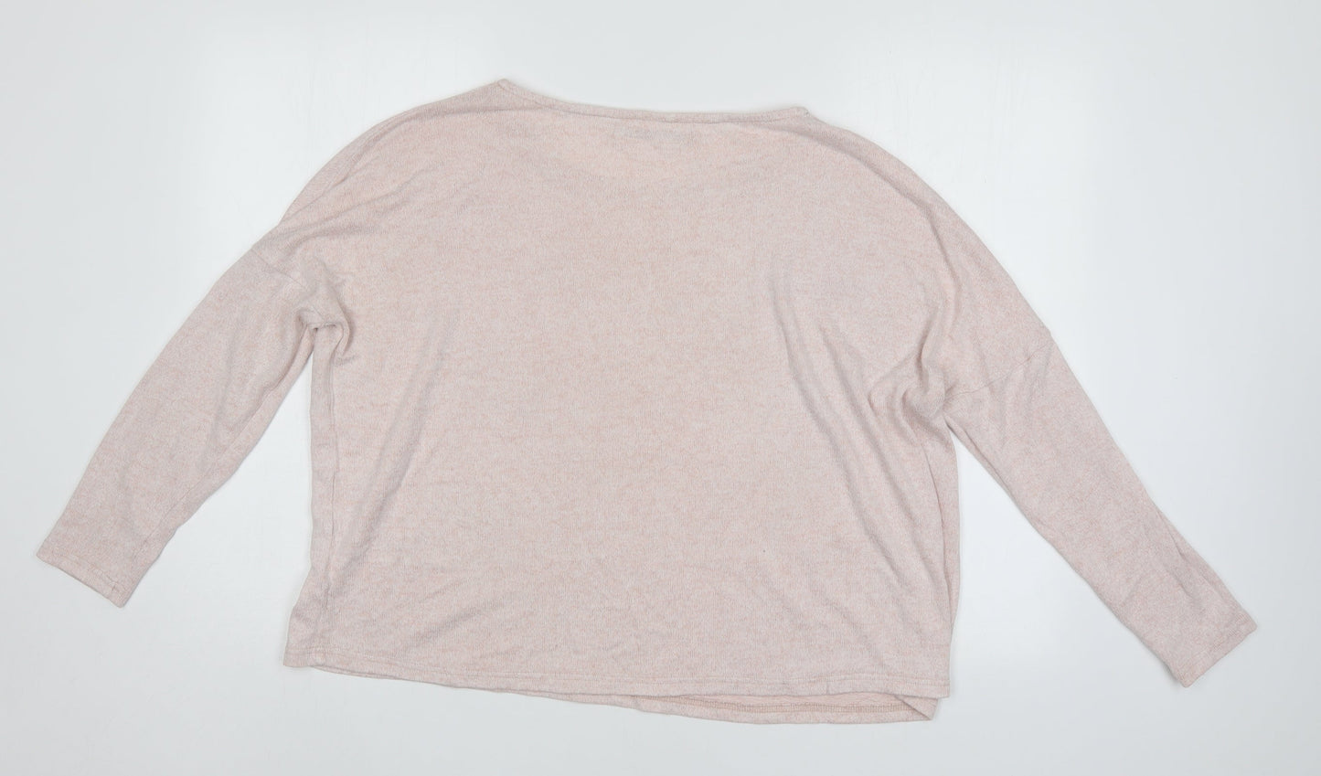 Only Our Story Womens Pink   Pullover Jumper Size M