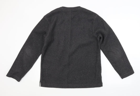 Easy Mens Grey   Pullover Jumper Size S