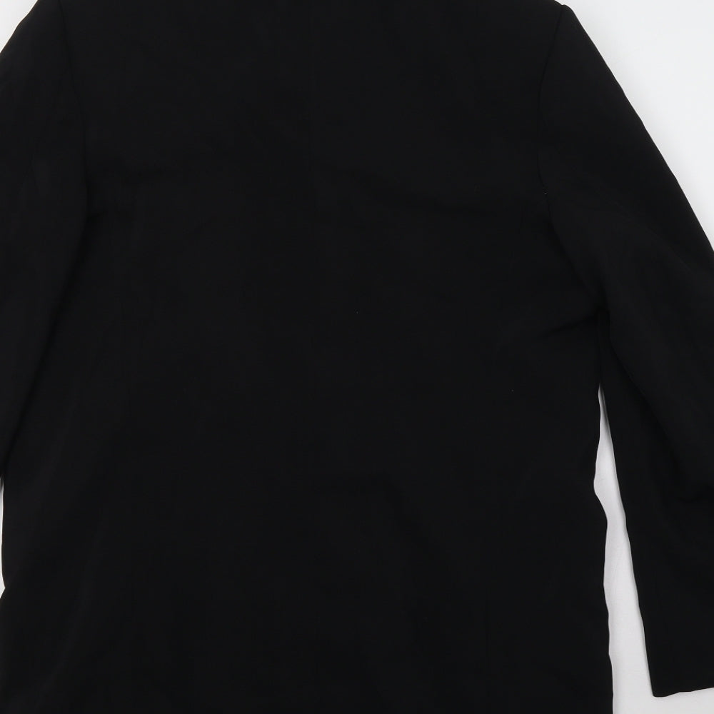 Field & Stream Womens Black   Overcoat Blazer Size M