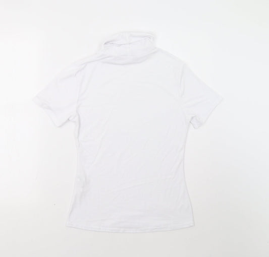 Boohoo Womens White   Basic Blouse Size 14