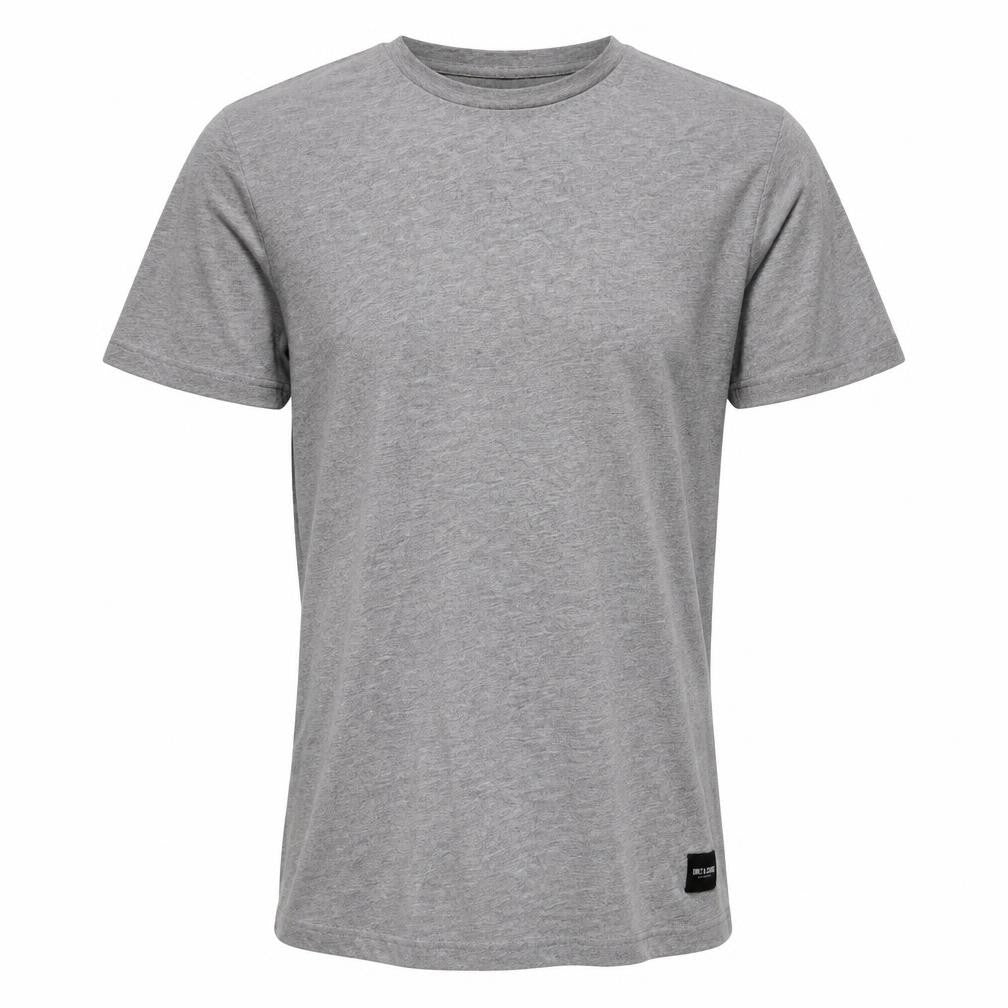 ONLY & SONS Mens Grey    T-Shirt Size S