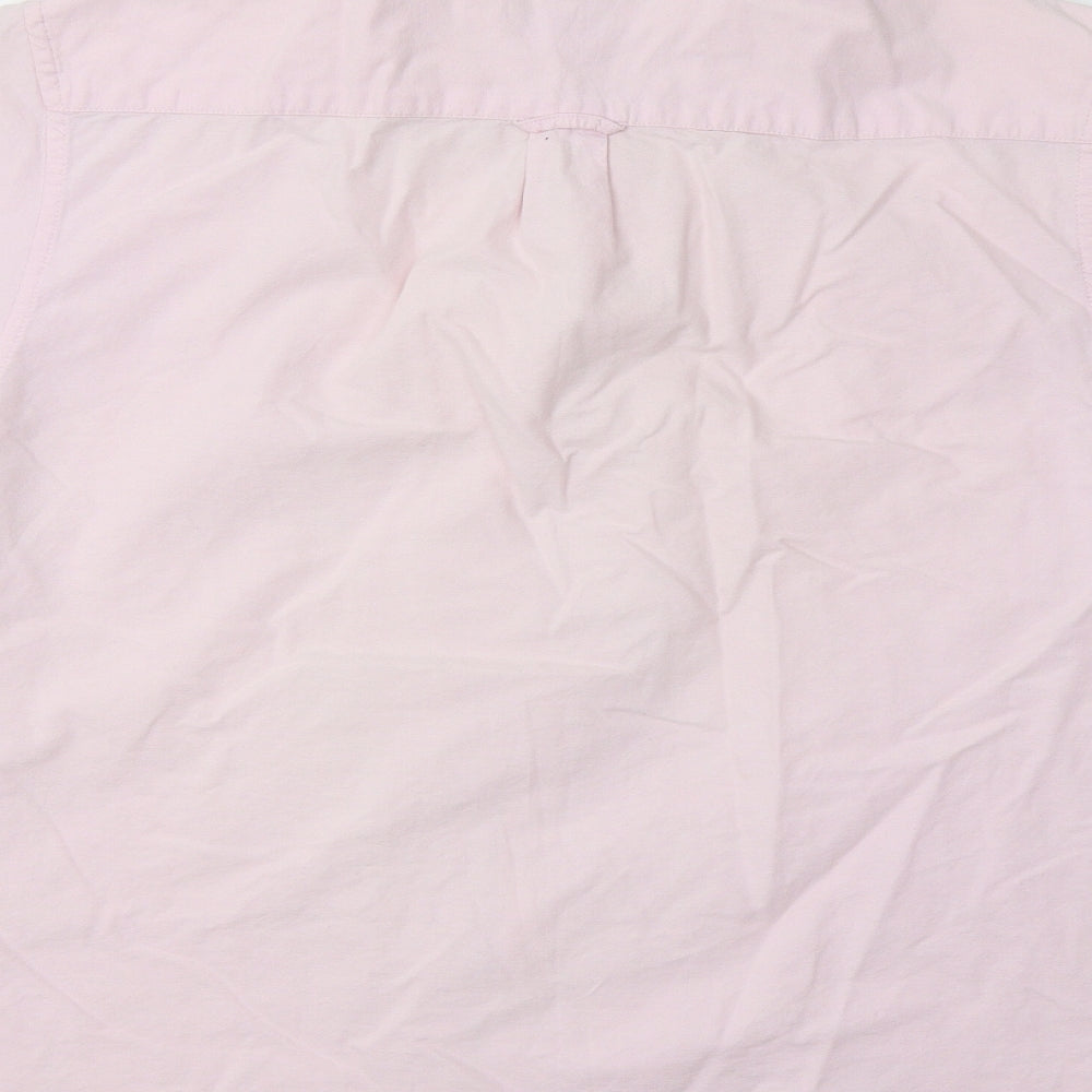 Primark Mens Pink    Button-Up Size XL