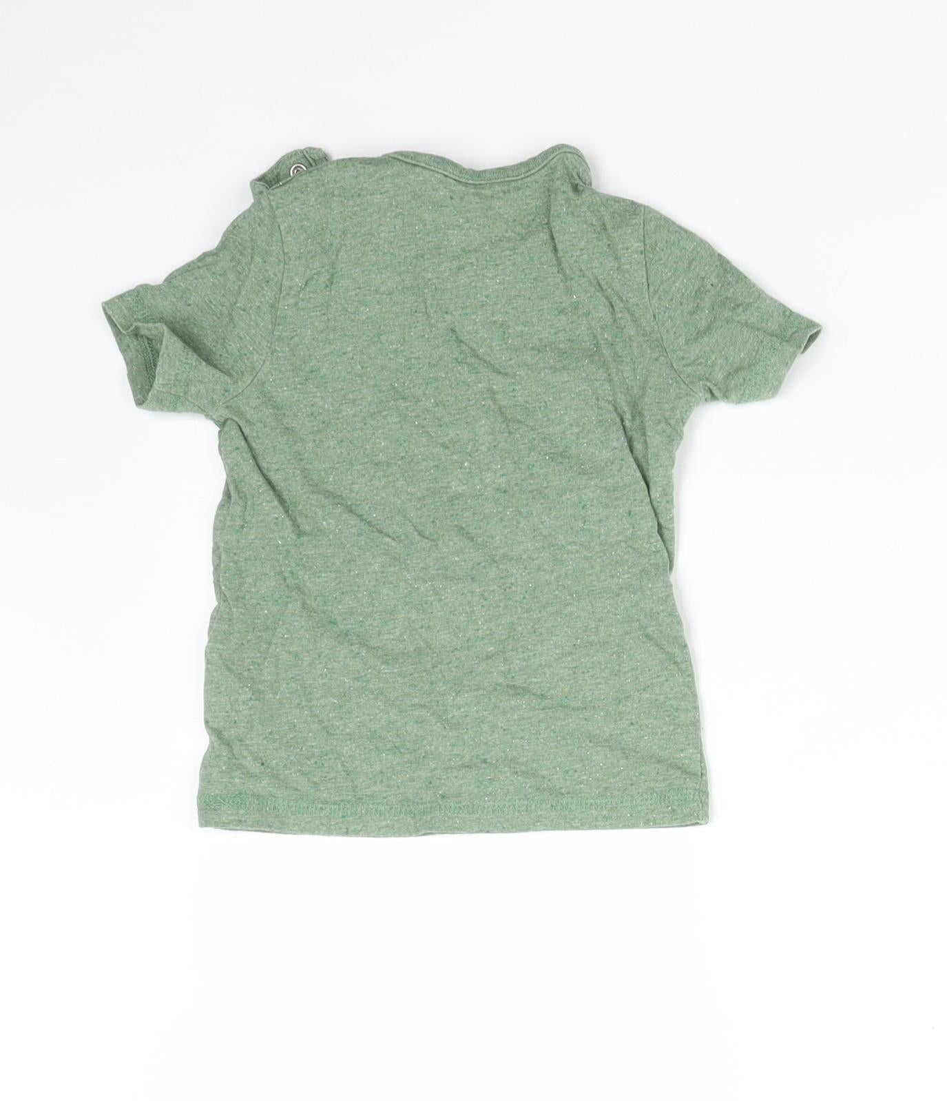 George Baby Green   Basic T-Shirt Size 9-12 Months
