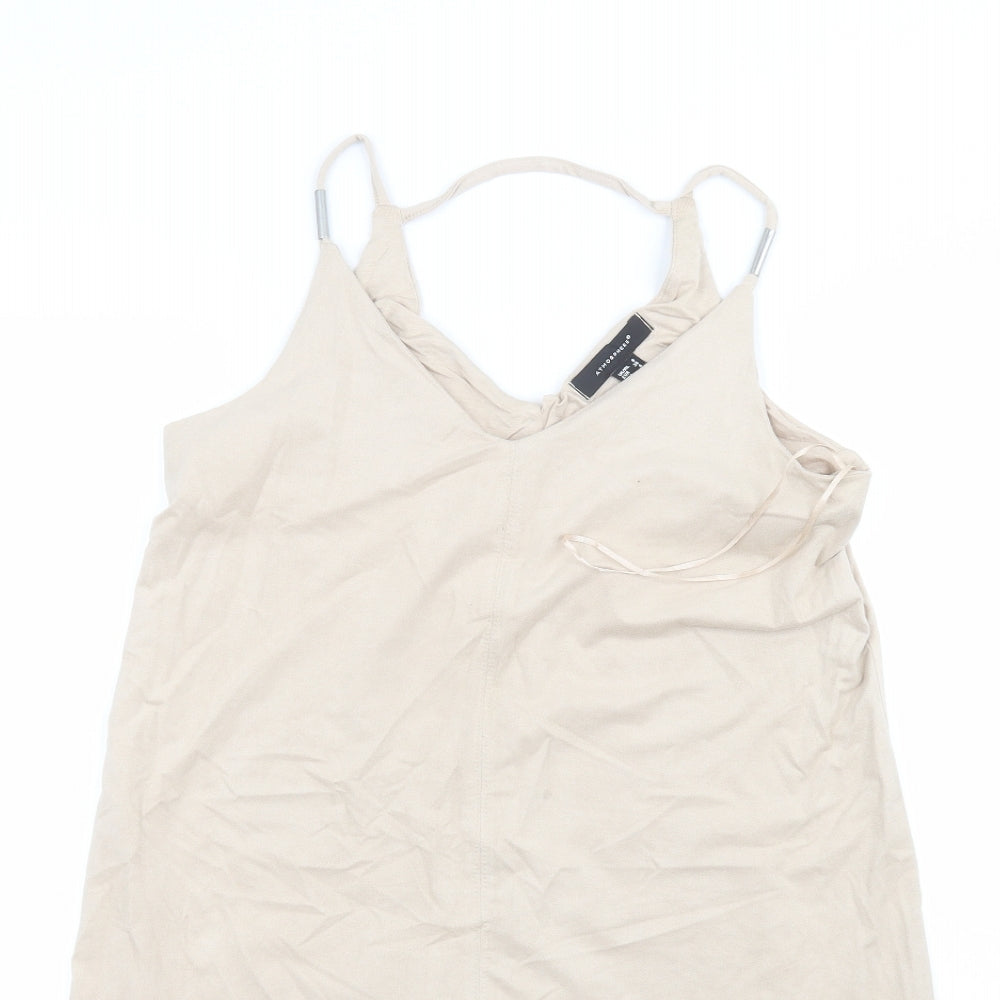 Atmosphere Womens Beige   A-Line  Size 8