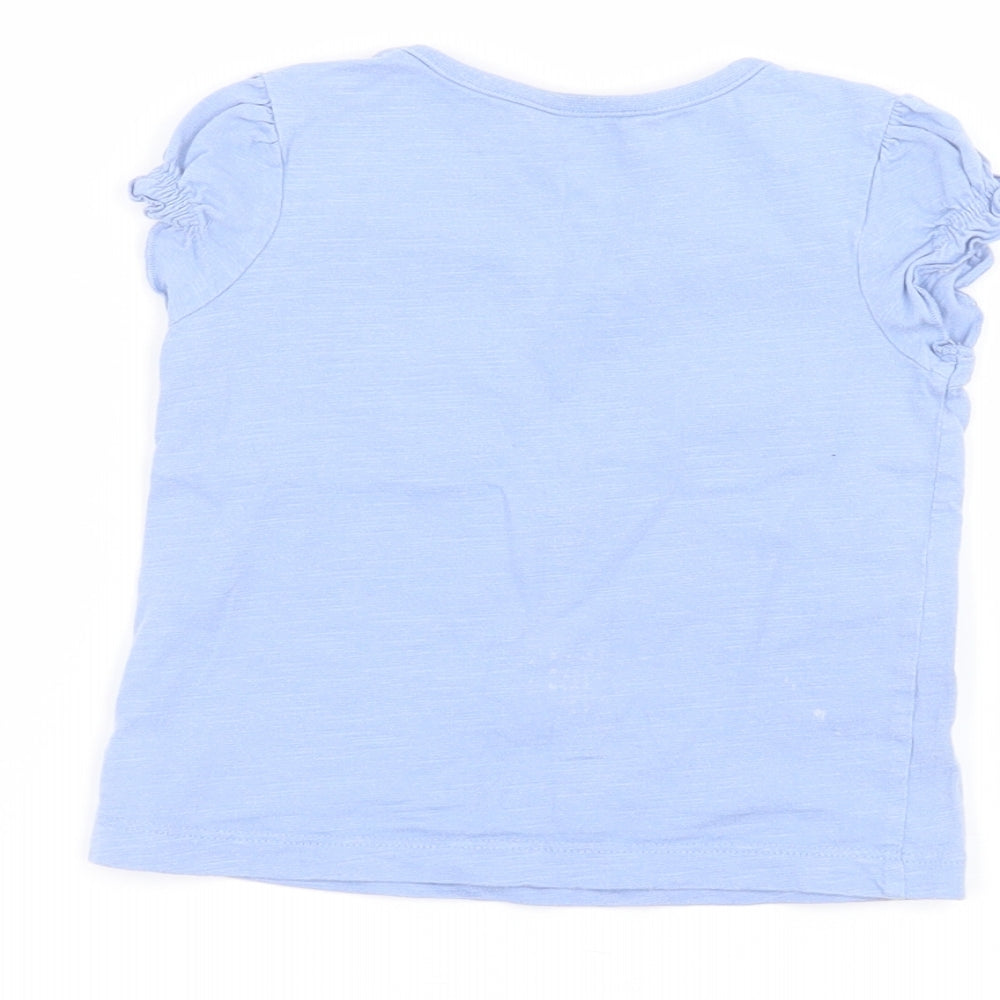 George Baby Blue   Basic T-Shirt Size 18-24 Months