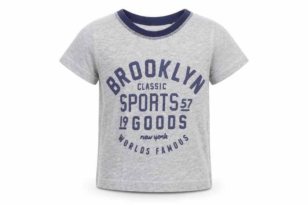 George Boys Grey   Basic T-Shirt Size 3-4 Years