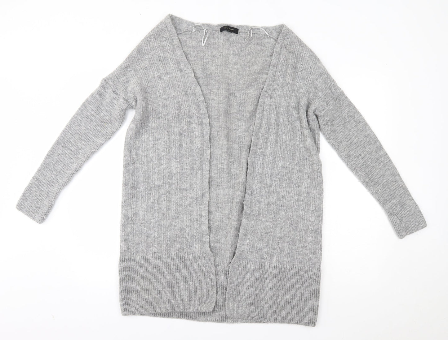 River Island Womens Grey   Cardigan Jumper Size 10