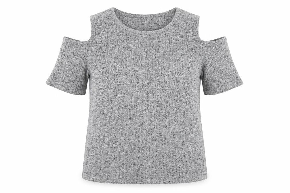 M&S Womens Grey   Pullover Jumper Size 16
