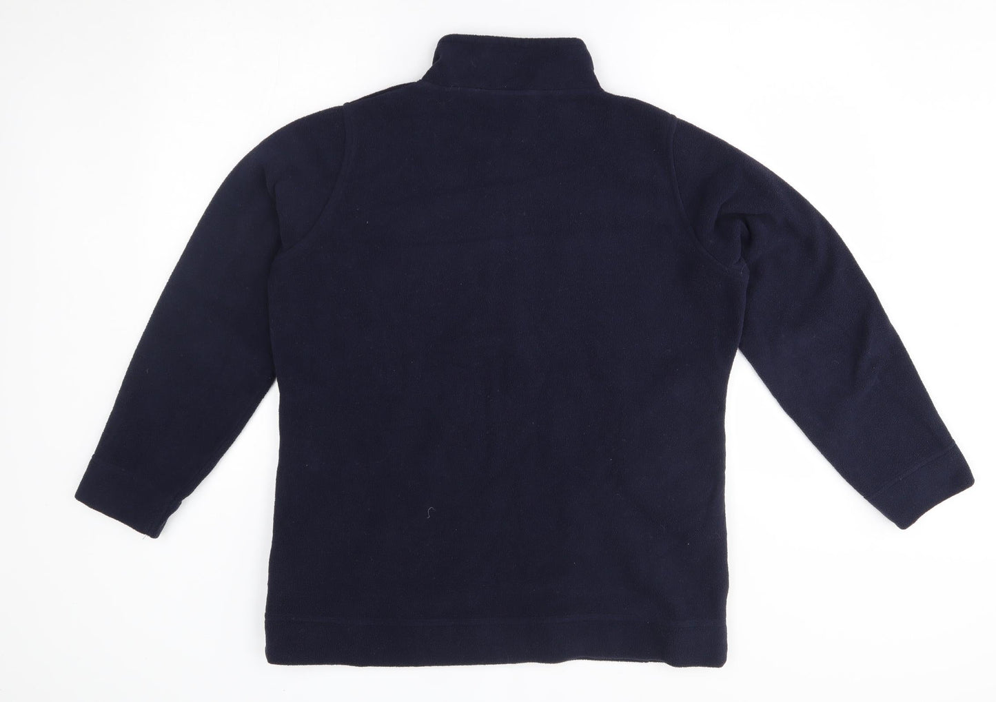 EWM Womens Blue   Full Zip Sweatshirt Size M