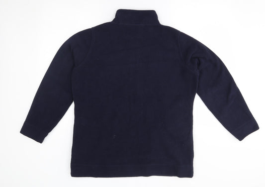EWM Womens Blue   Full Zip Sweatshirt Size M