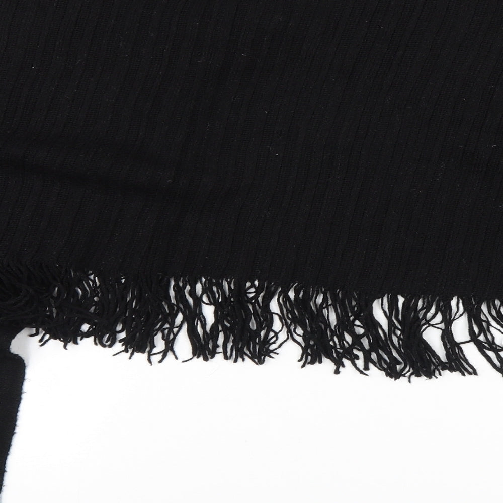 Marks and Spencer Womens Black   Wrap Jumper One Size