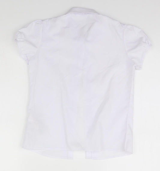 Marks and Spencer Boys Blue   Basic Button-Up Size 10-11 Years