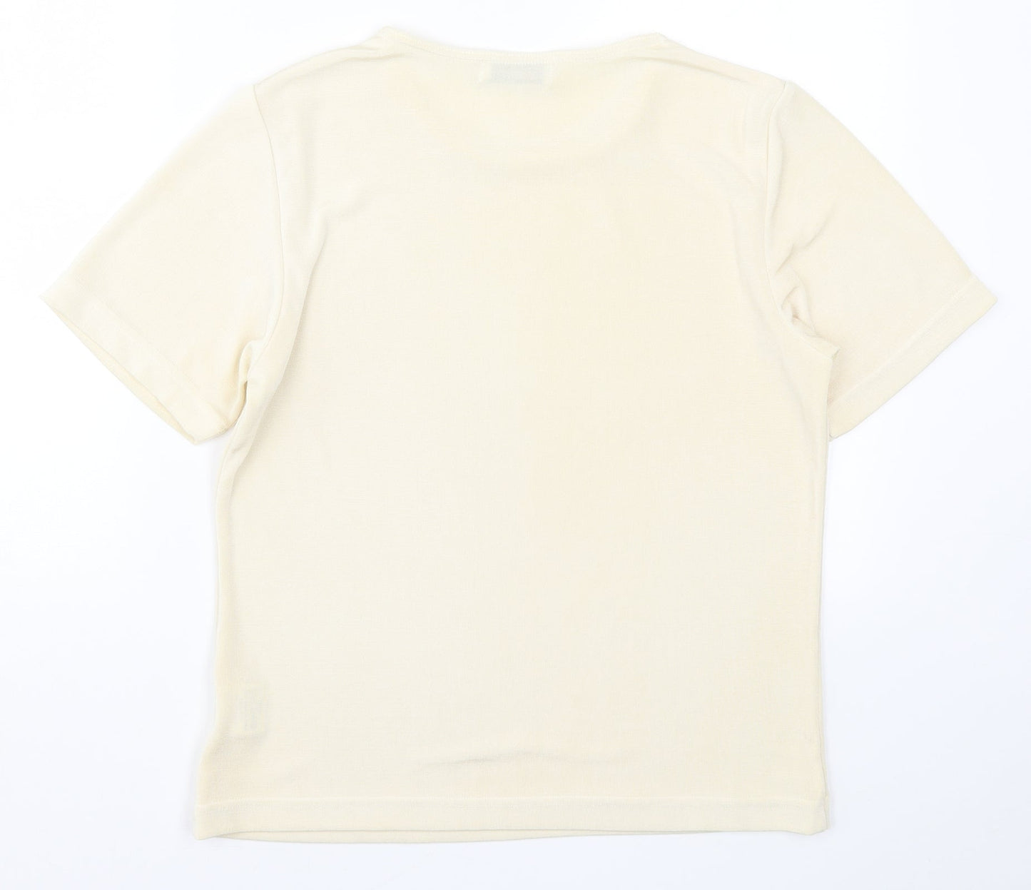 Damart Womens Beige   Basic T-Shirt Size 16