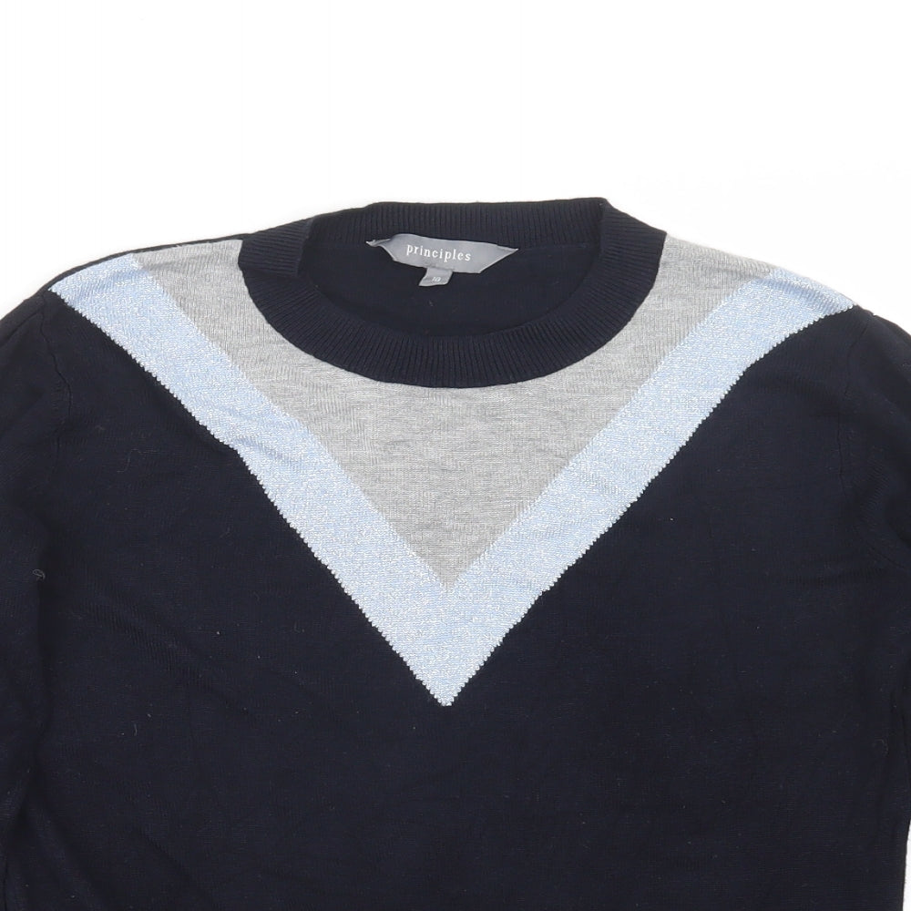 Principles Womens Blue   Pullover Jumper Size 10