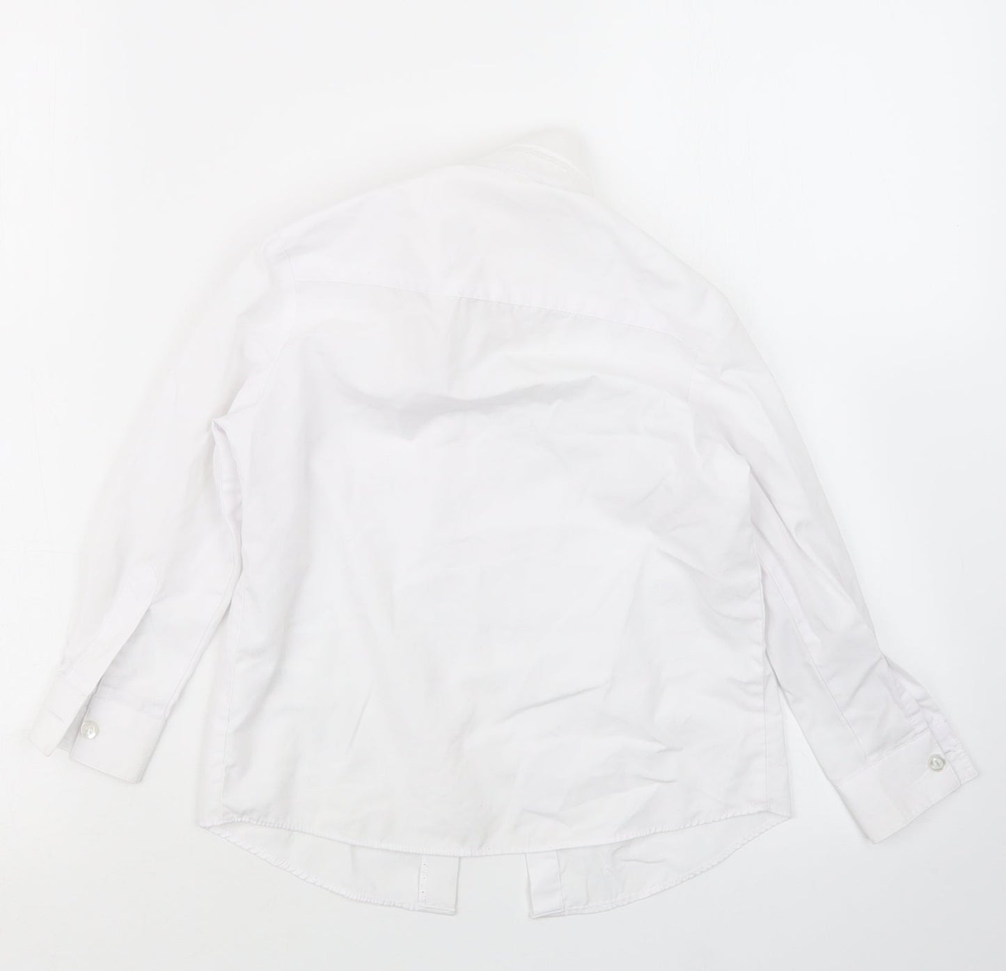 George Boys White   Basic Button-Up Size 4-5 Years