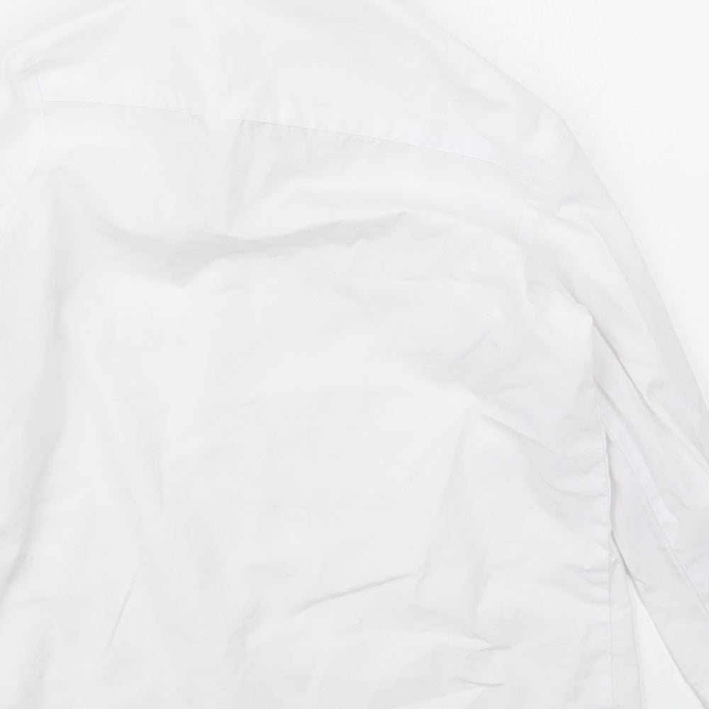 George Boys White   Basic Button-Up Size 4-5 Years