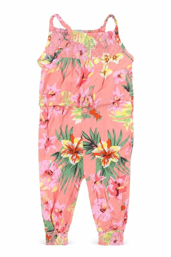 Primark Girls Pink Floral  Jumpsuit Outfit/Set Size 3-6 Months