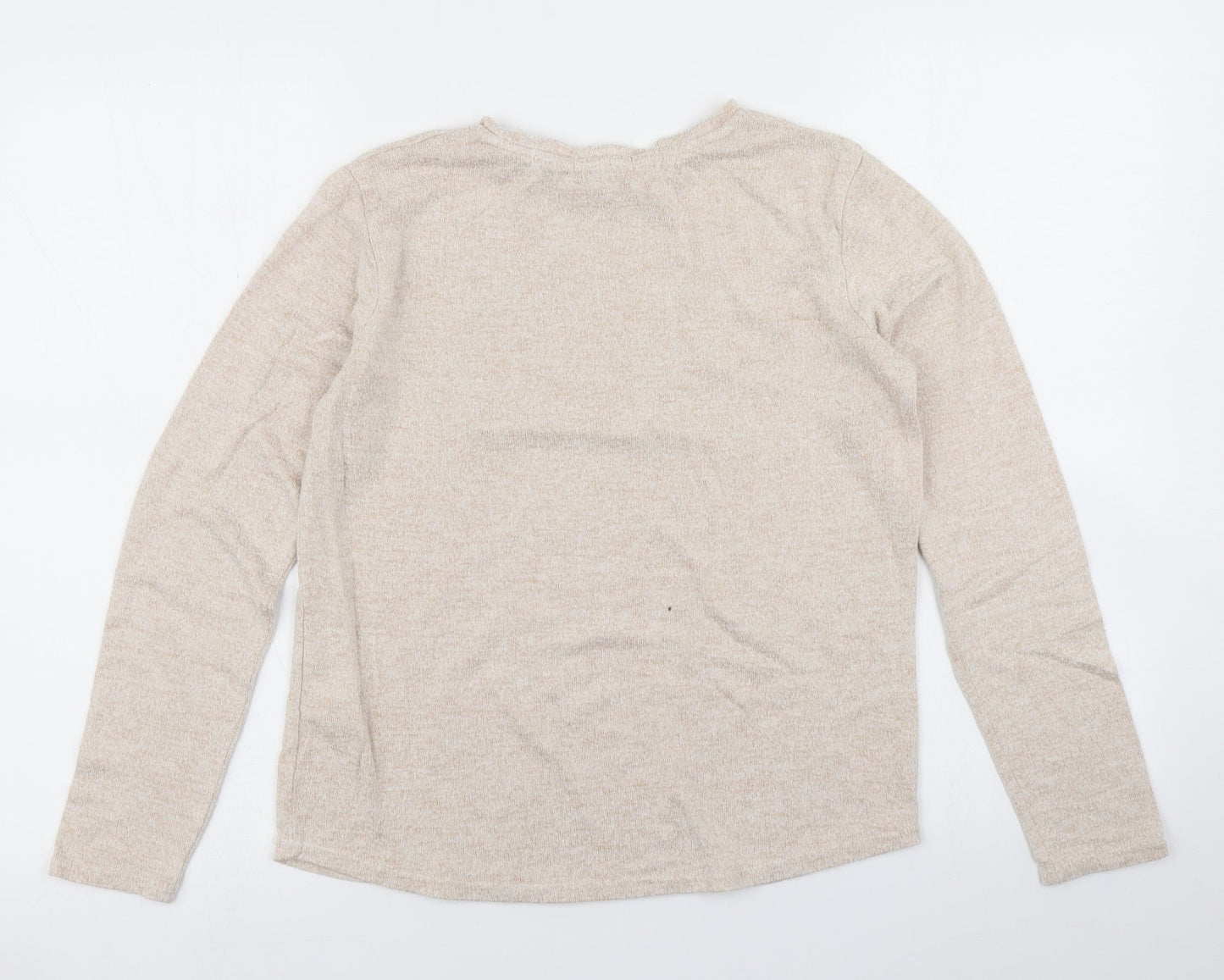 Primark Girls Beige   Basic T-Shirt Size 12-13 Years