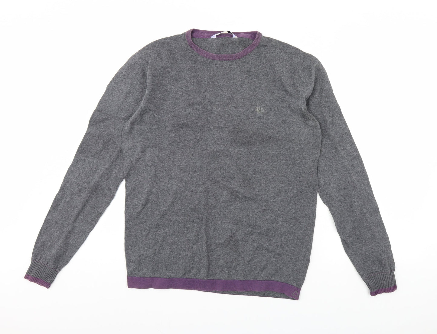 Climb high  Mens Grey   Pullover Jumper Size M