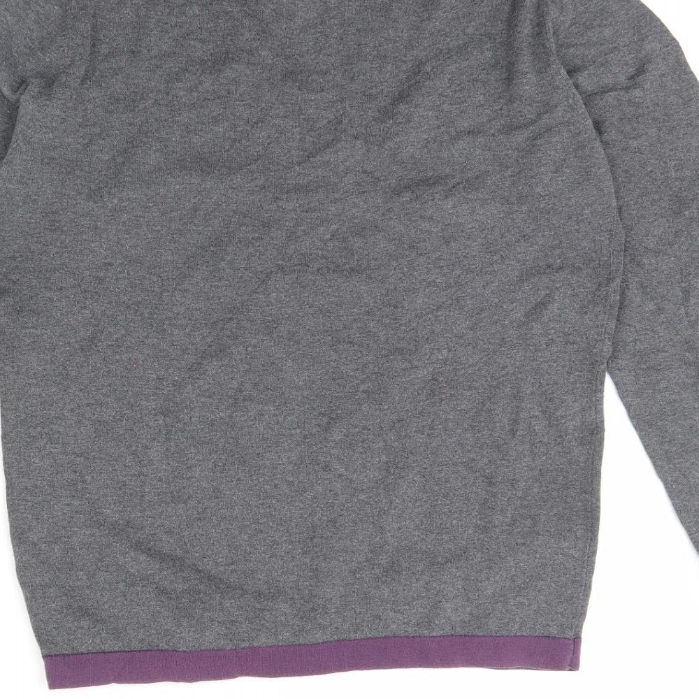 Climb high  Mens Grey   Pullover Jumper Size M