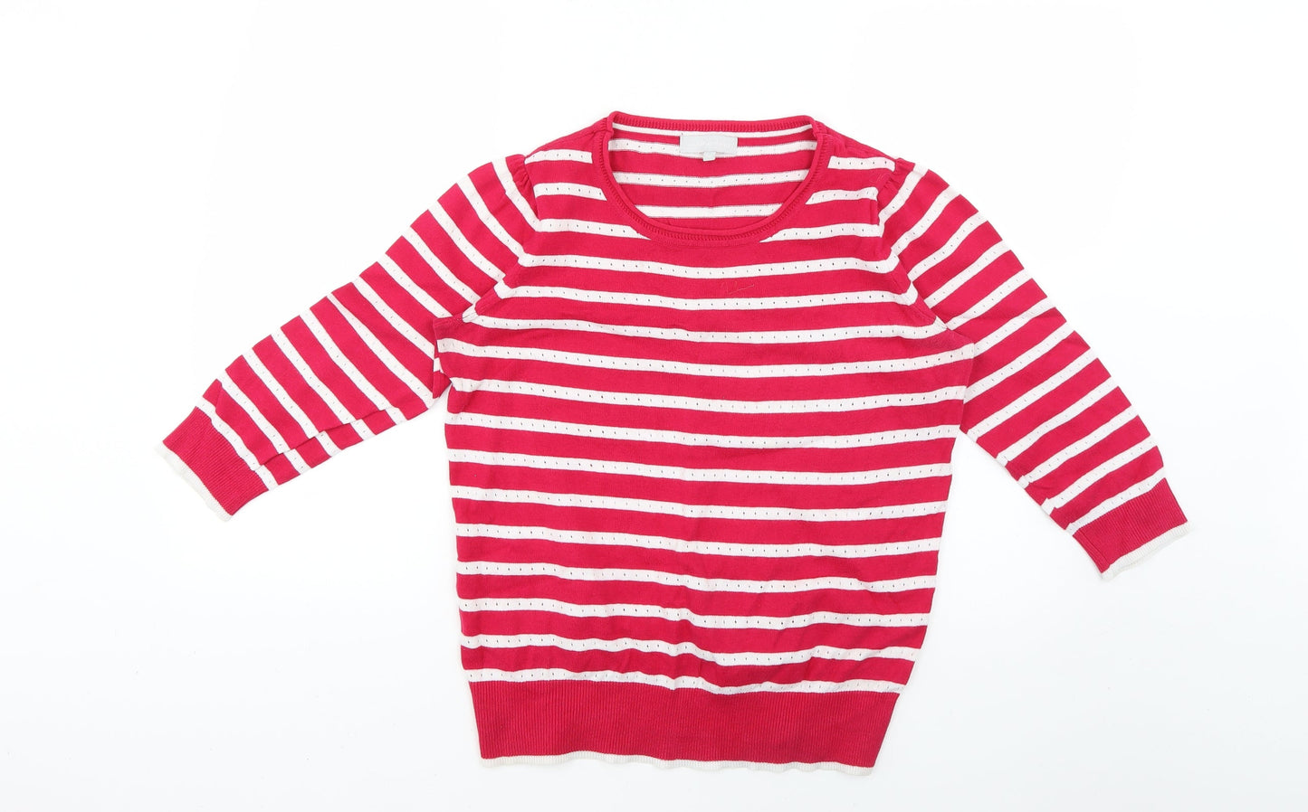 redherring Womens Multicoloured Striped  Pullover Jumper Size 12