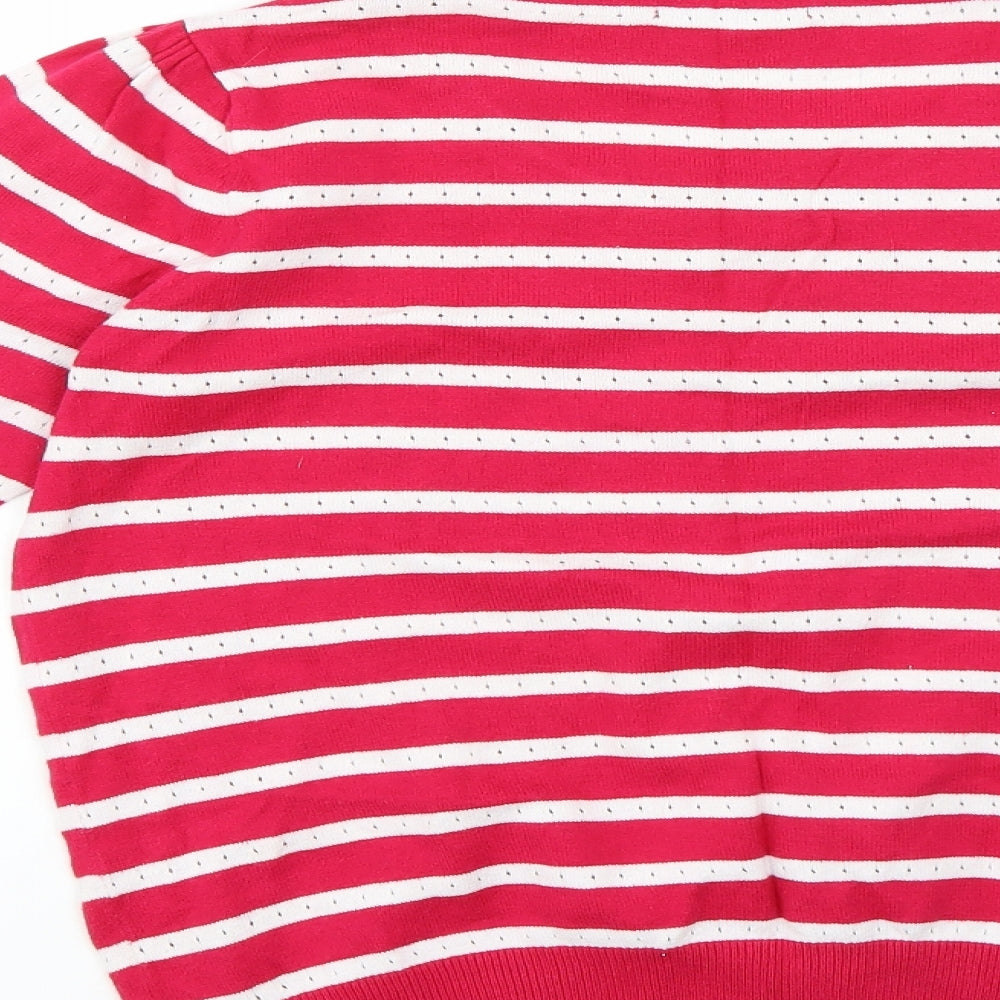 redherring Womens Multicoloured Striped  Pullover Jumper Size 12