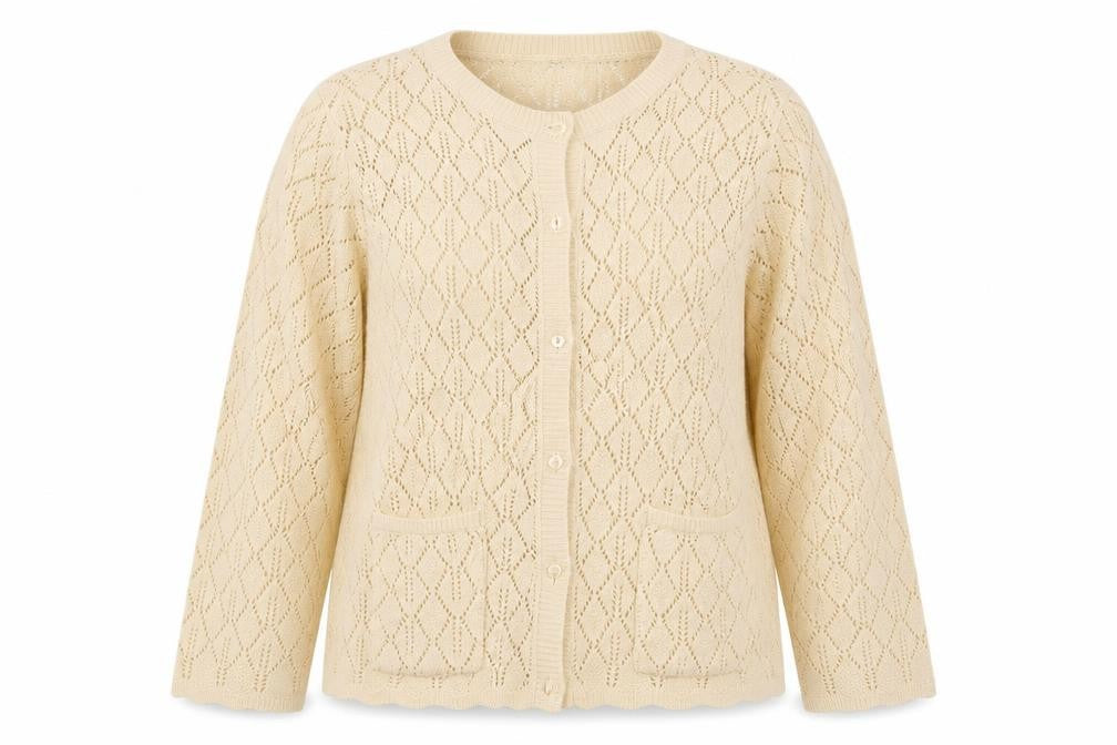 Bonmarché Womens Beige Cardigan Jumper Size L