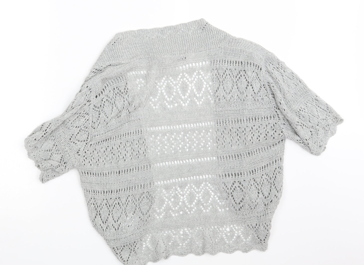 Muizz Womens Grey   Shrug Jumper Size M