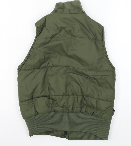 New Look Womens Green   Gilet Jacket Size 8