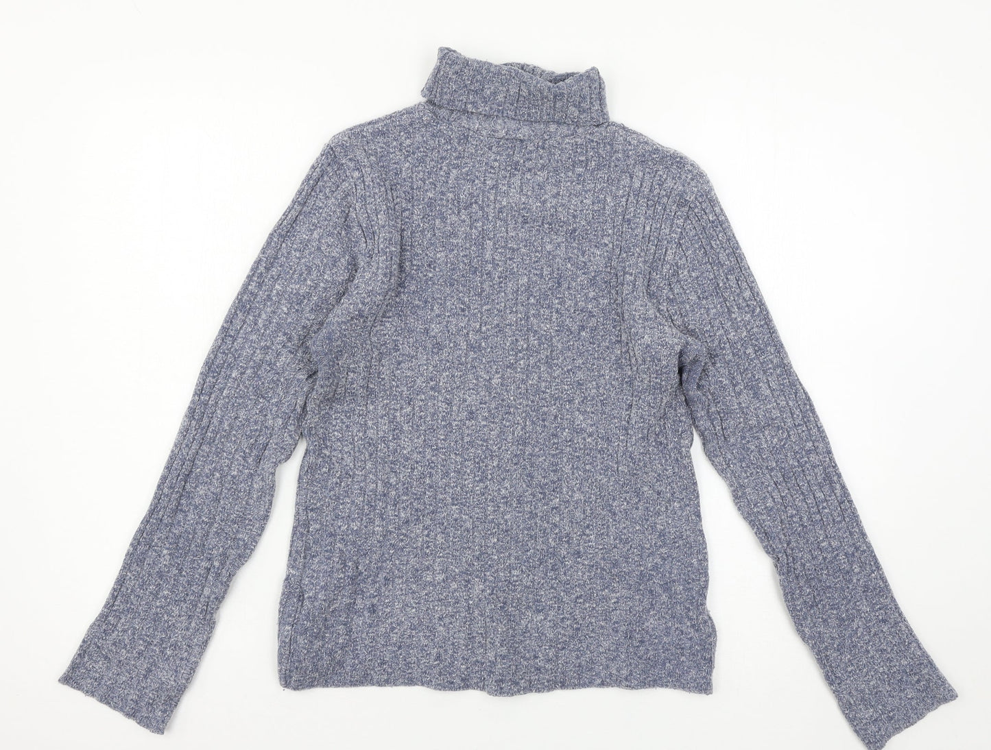 Pilot Womens Blue  Knit Pullover Jumper Size 14