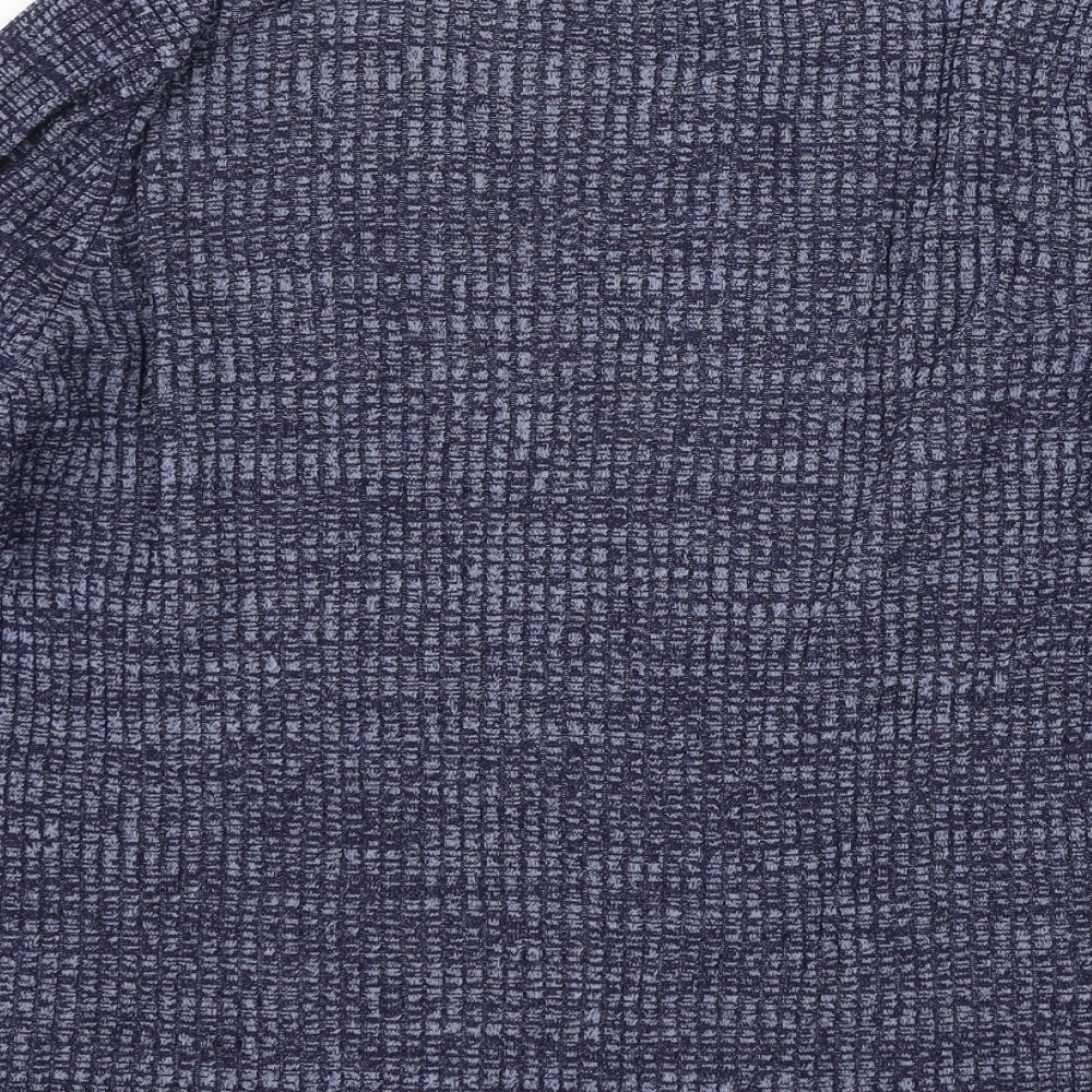 Marks and Spencer Womens Blue  Knit Pullover Jumper Size 14
