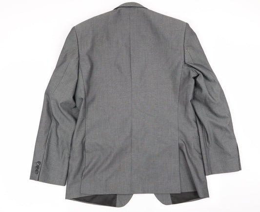 Burtons Menswear Mens Grey   Jacket Blazer Size 40
