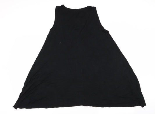 Amisu Womens Black   Basic Tank Size M