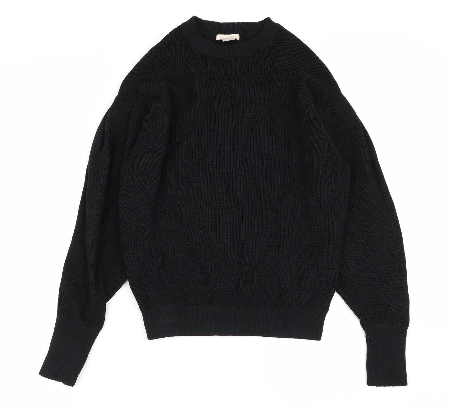 H&M Womens Black   Pullover Jumper Size 8