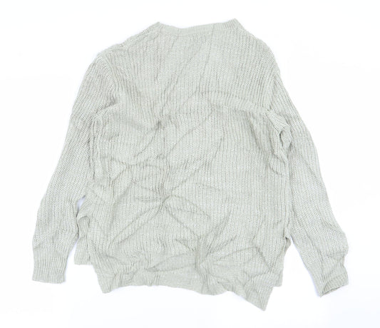 Peacocks Womens Green   Pullover Jumper Size S