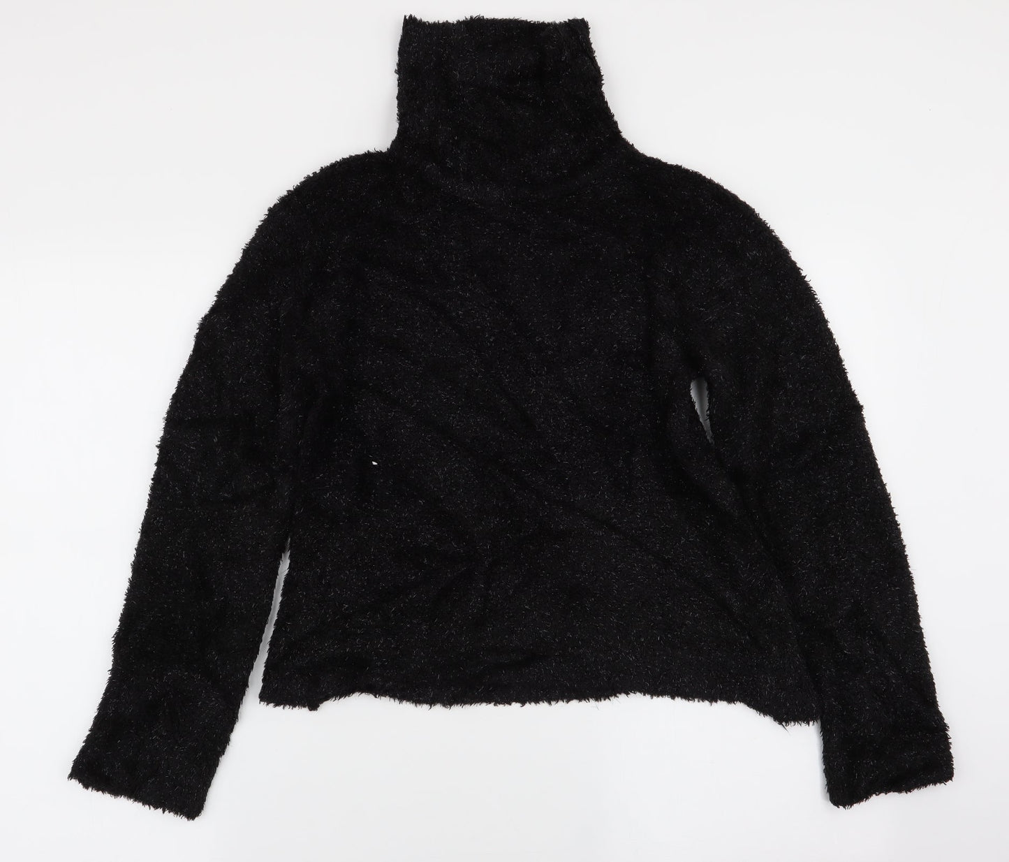 BHS Girls Black   Pullover Jumper Size 13-14 Years