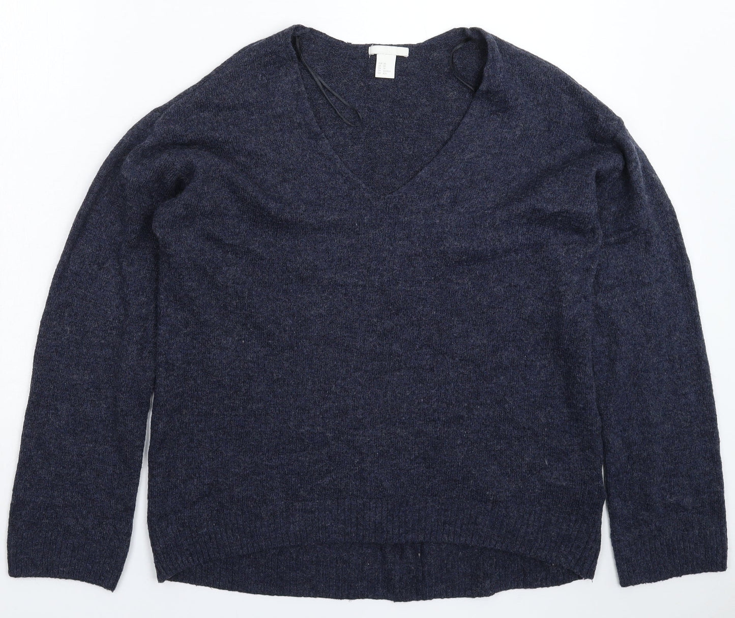 H&M Womens Blue  Knit Pullover Jumper Size XS