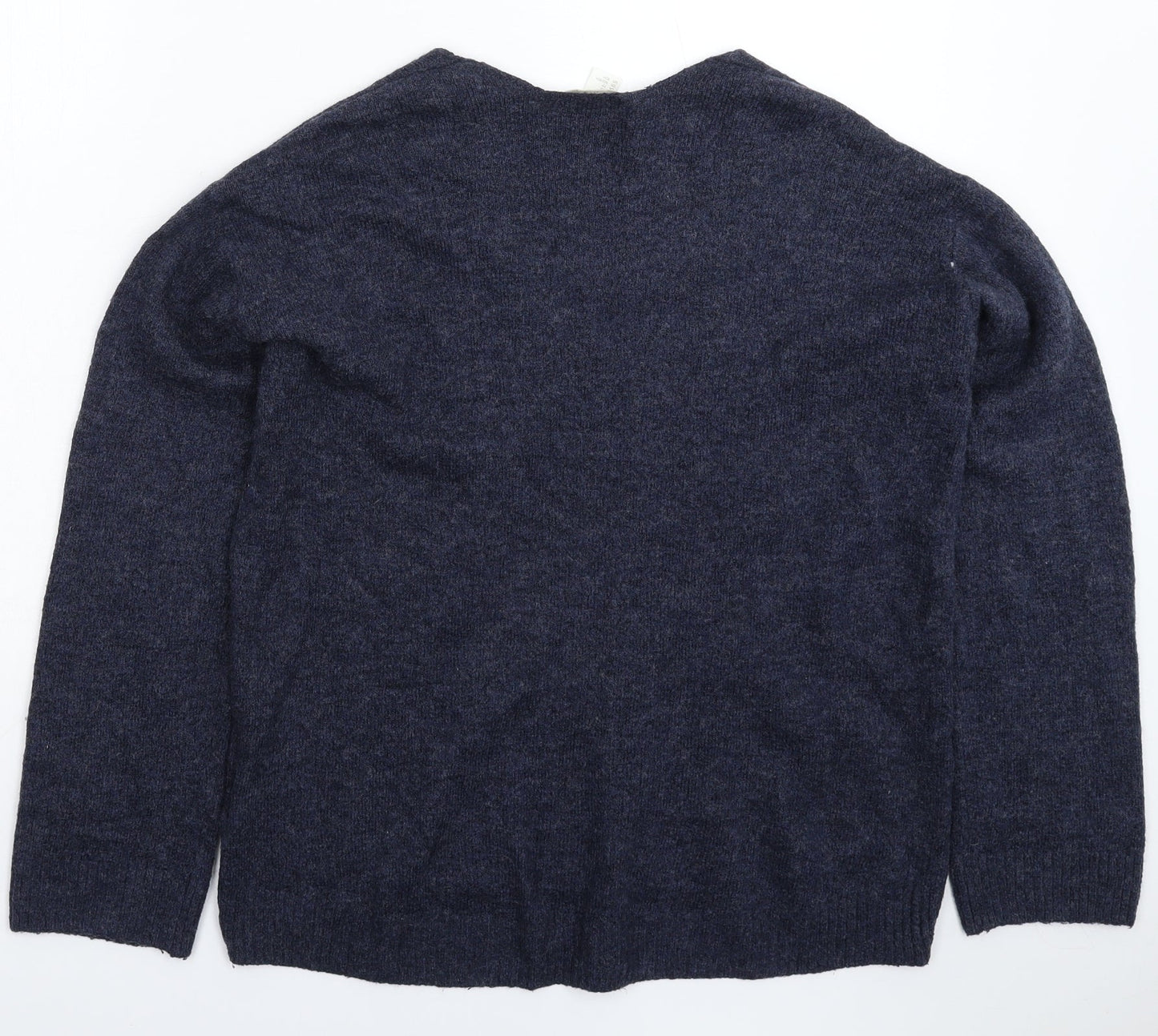 H&M Womens Blue  Knit Pullover Jumper Size XS