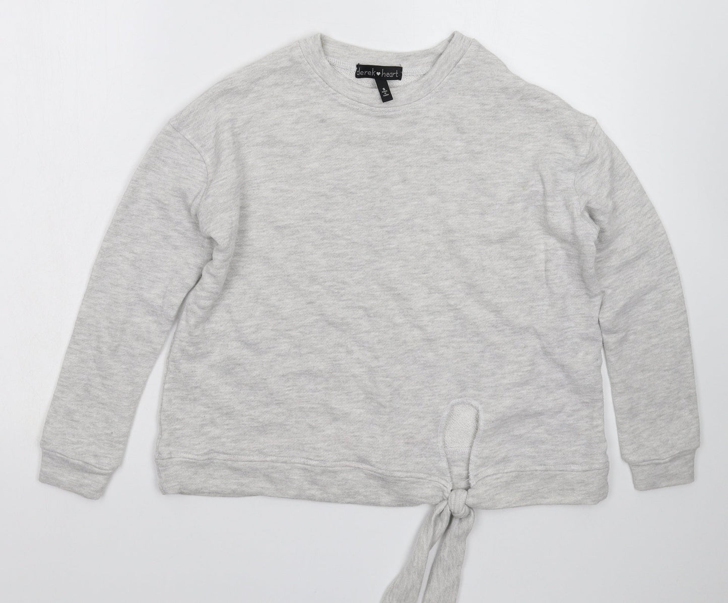 Derek Heart Womens Grey   Pullover Sweatshirt Size S