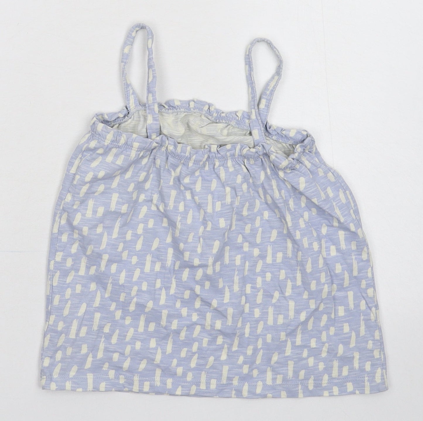 Nutmeg Girls Blue   Basic Tank Size 6-7 Years