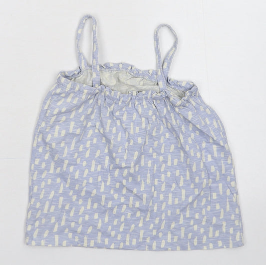 Nutmeg Girls Blue   Basic Tank Size 6-7 Years