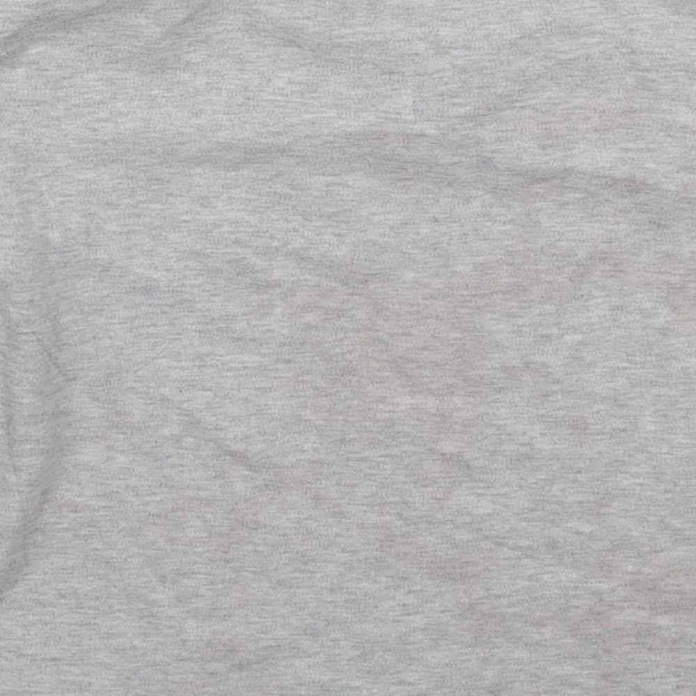 George Girls Grey   Basic T-Shirt Size 7-8 Years