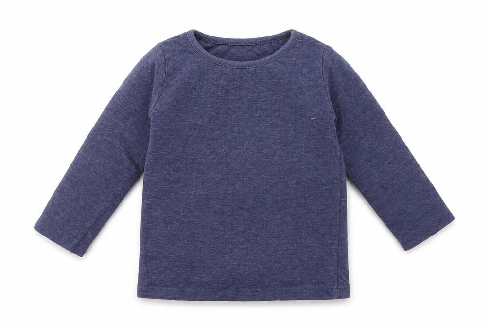 Evie Angel Girls Blue   Basic T-Shirt Size 12-18 Months