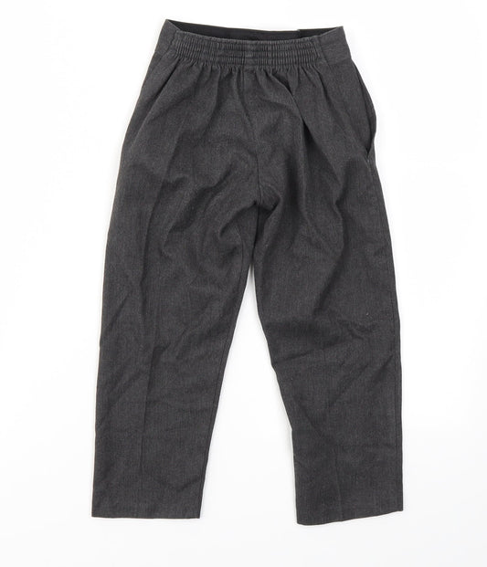 INNOVATION  Girls Grey Ikat  Jogger Trousers Size 5 Years