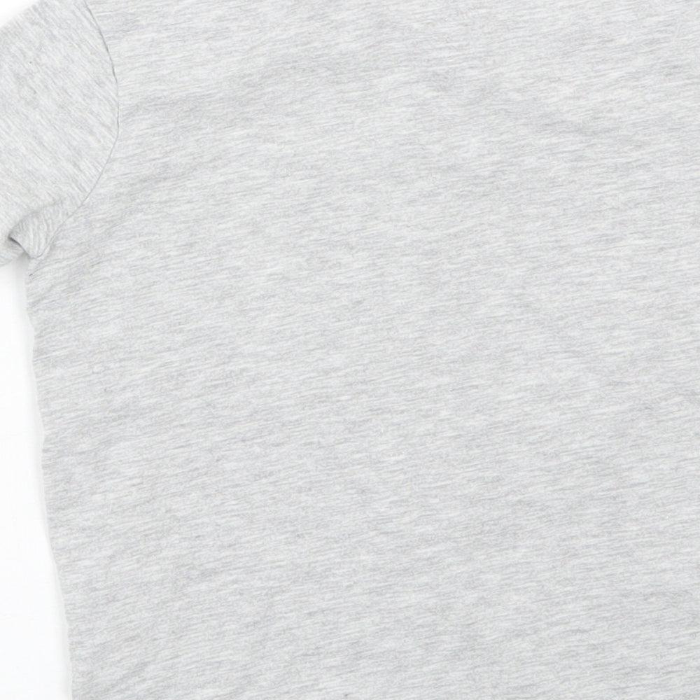 H&M Girls Grey   Basic T-Shirt Size 5-6 Years
