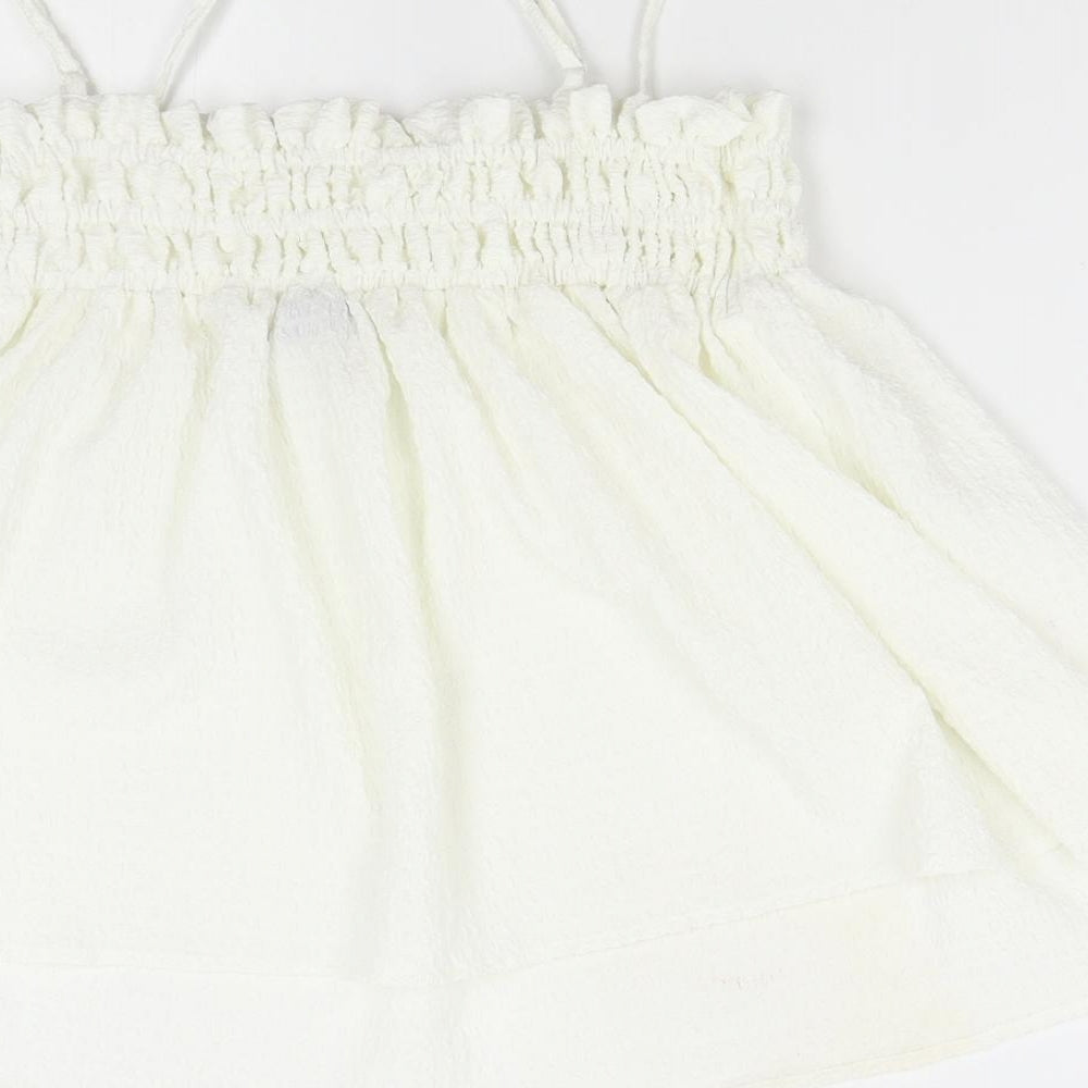 ASOS Womens Ivory   Basic Tank Size 14
