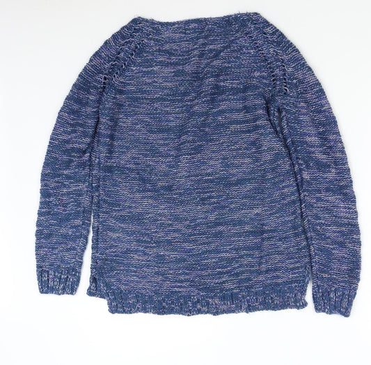Papaya Womens Blue   Pullover Jumper Size M