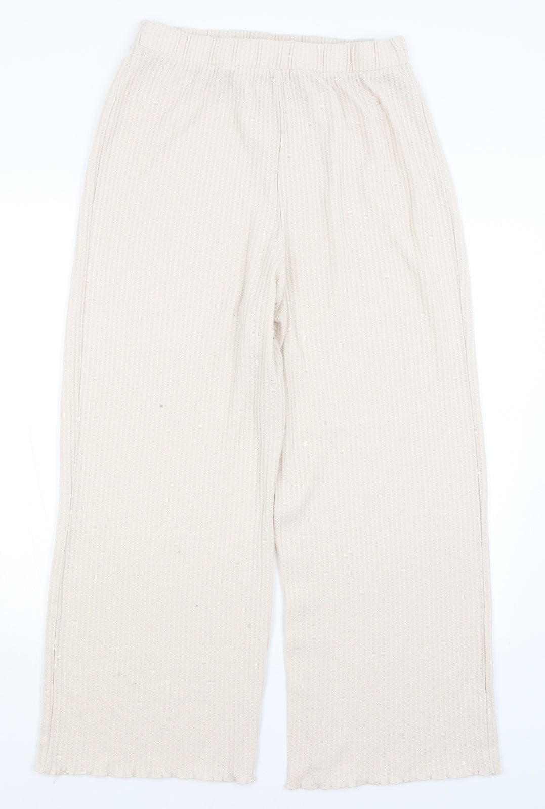 New Look Womens Beige   Trousers  Size M L27 in