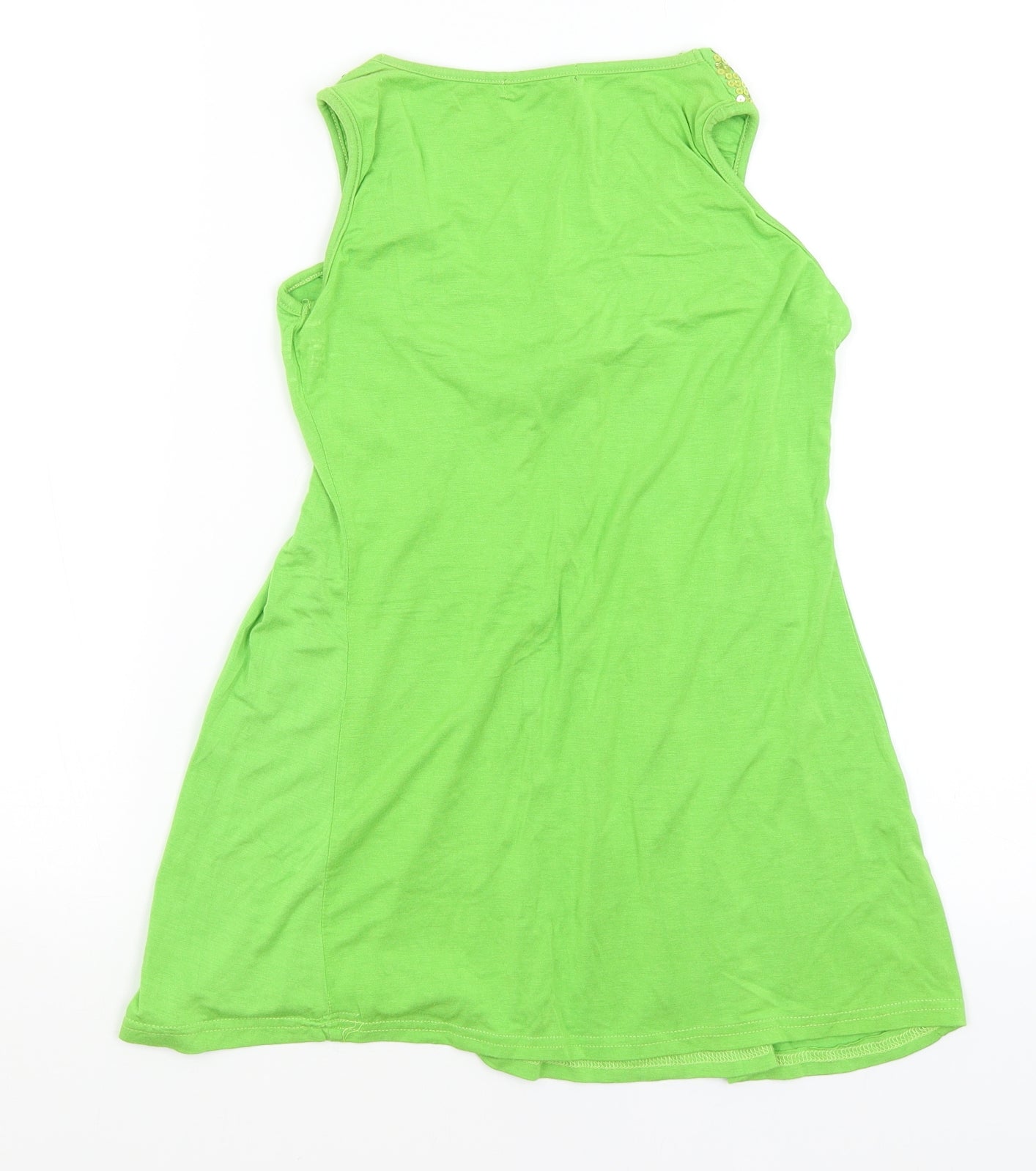 Decoco Fashion Womens Green   Basic Tank Size M